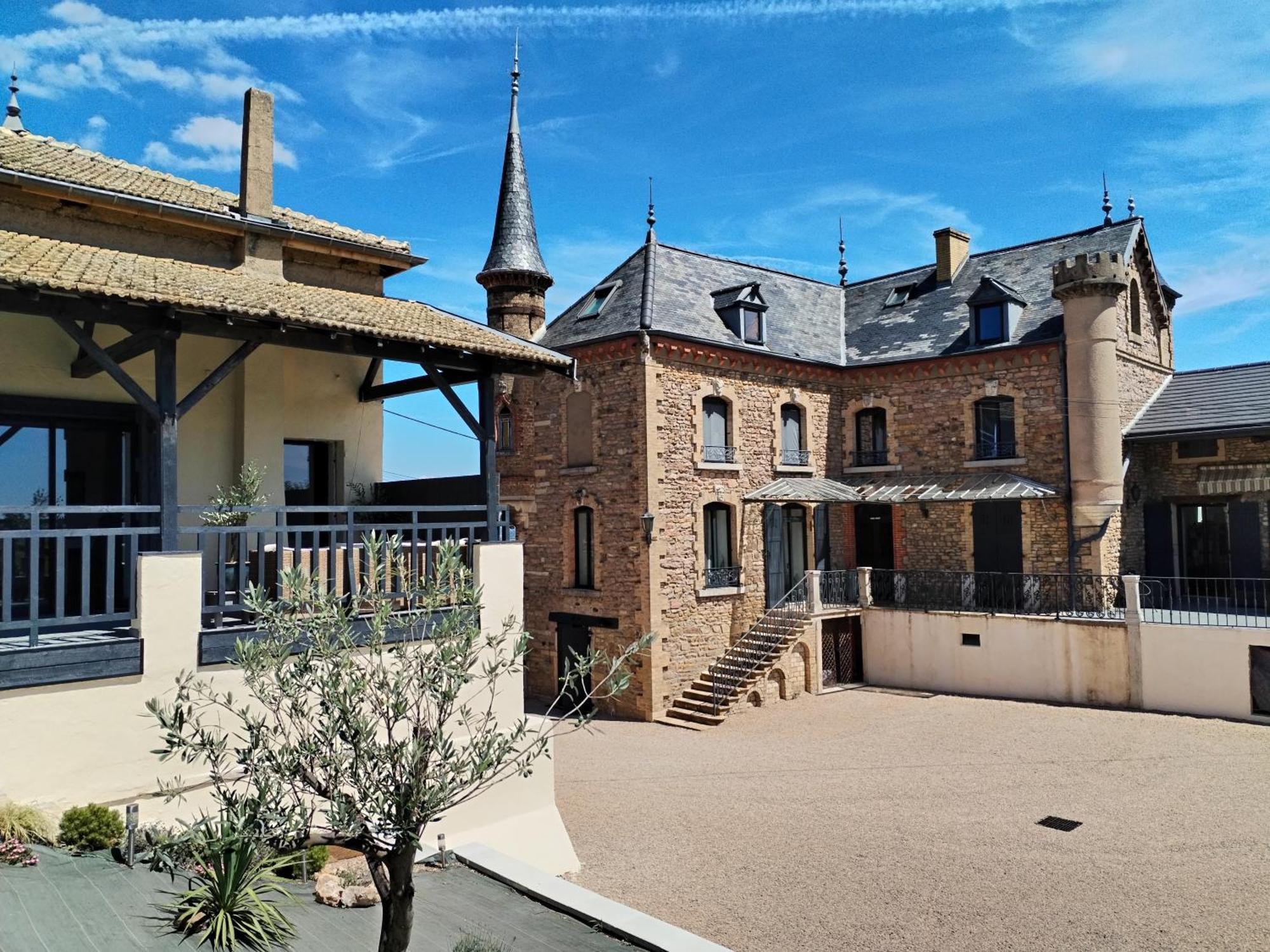 Le Petit Chateau De Sathonat - Horizon Paradis Saint-Amour-Bellevue Exterior photo